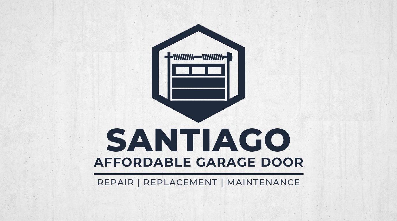 Santiago Affordable Garage Door Logo